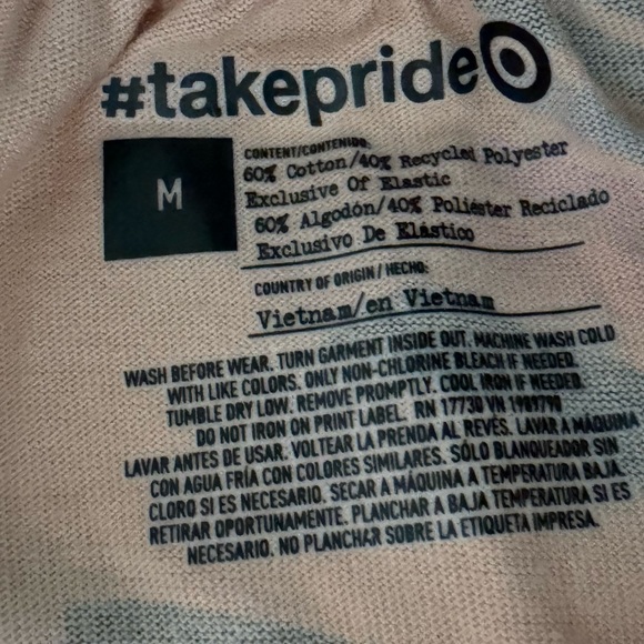 NWT Target Pride Kids' Sleeveless Abstract Rainbow A-Line Dress - Pink M - Picture 6 of 6